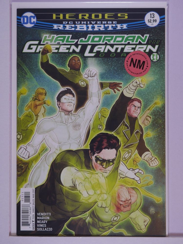 HAL JORDAN AND THE GREEN LANTERN CORPS (2016) Volume 1: # 0013 NM