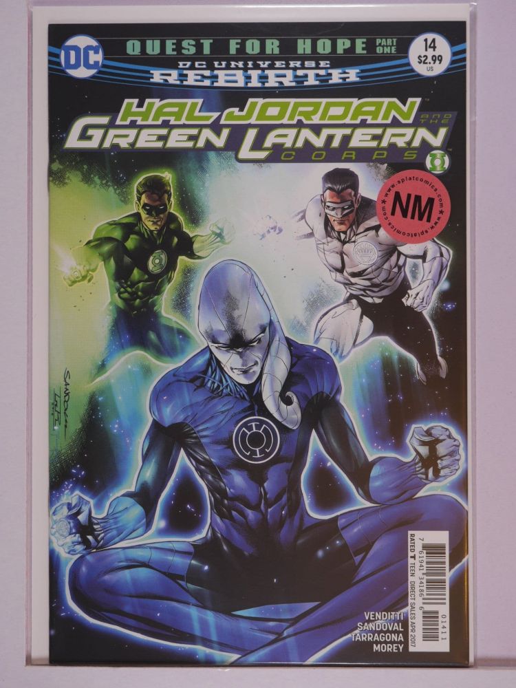 HAL JORDAN AND THE GREEN LANTERN CORPS (2016) Volume 1: # 0014 NM