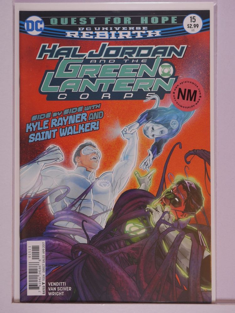 HAL JORDAN AND THE GREEN LANTERN CORPS (2016) Volume 1: # 0015 NM