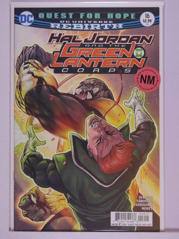 HAL JORDAN AND THE GREEN LANTERN CORPS (2016) Volume 1: # 0016 NM
