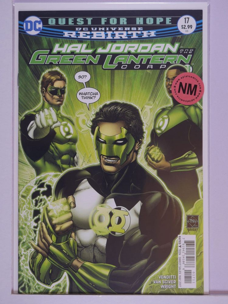 HAL JORDAN AND THE GREEN LANTERN CORPS (2016) Volume 1: # 0017 NM