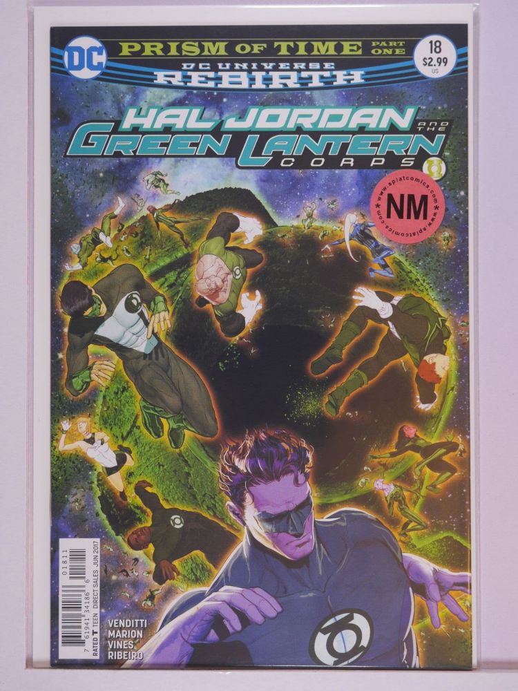 HAL JORDAN AND THE GREEN LANTERN CORPS (2016) Volume 1: # 0018 NM