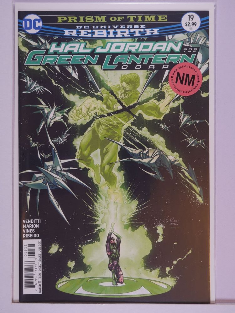 HAL JORDAN AND THE GREEN LANTERN CORPS (2016) Volume 1: # 0019 NM