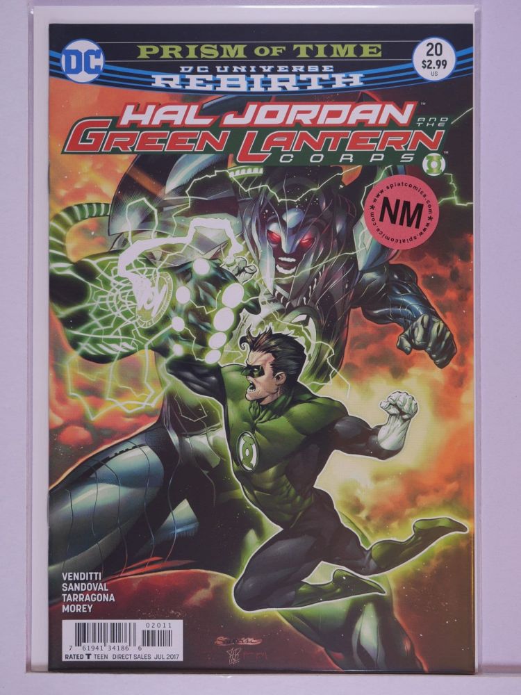 HAL JORDAN AND THE GREEN LANTERN CORPS (2016) Volume 1: # 0020 NM