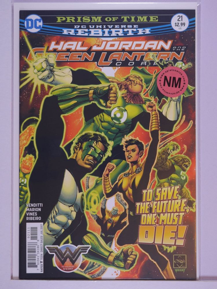 HAL JORDAN AND THE GREEN LANTERN CORPS (2016) Volume 1: # 0021 NM