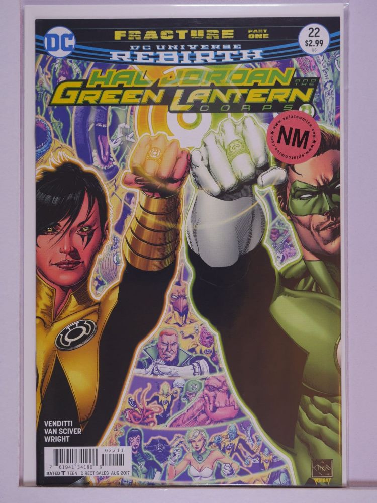 HAL JORDAN AND THE GREEN LANTERN CORPS (2016) Volume 1: # 0022 NM