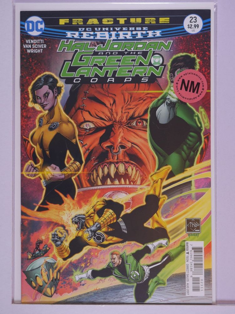 HAL JORDAN AND THE GREEN LANTERN CORPS (2016) Volume 1: # 0023 NM