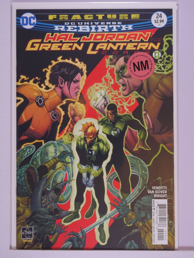 HAL JORDAN AND THE GREEN LANTERN CORPS (2016) Volume 1: # 0024 NM