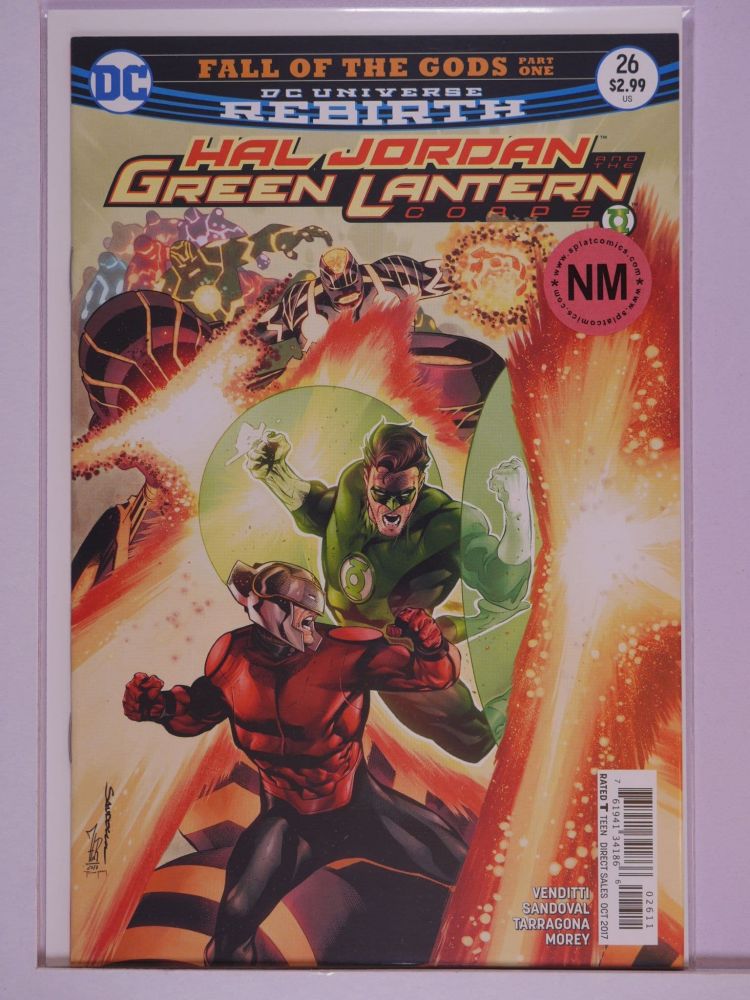 HAL JORDAN AND THE GREEN LANTERN CORPS (2016) Volume 1: # 0026 NM