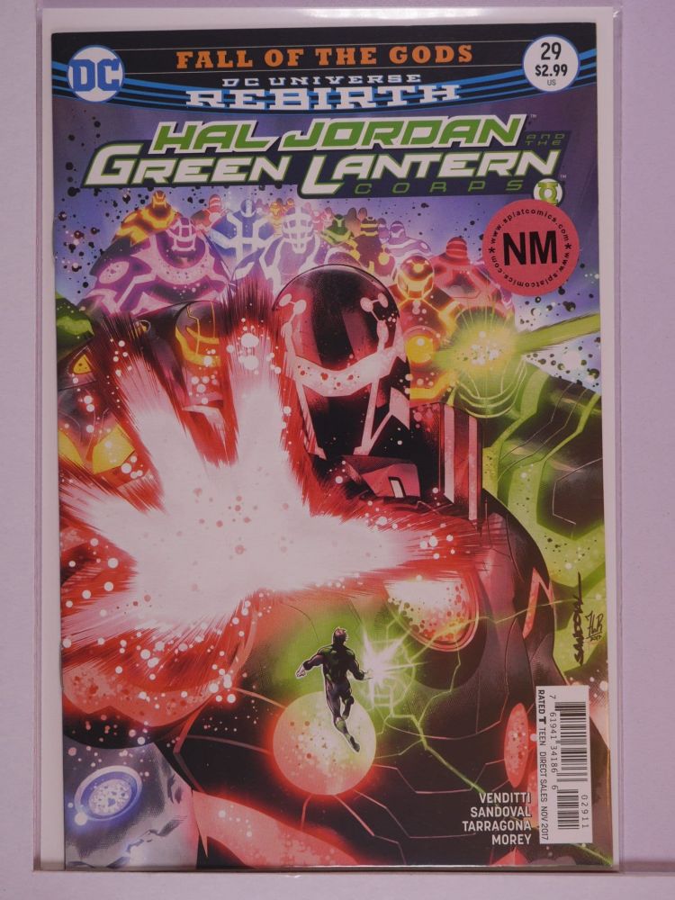 HAL JORDAN AND THE GREEN LANTERN CORPS (2016) Volume 1: # 0029 NM