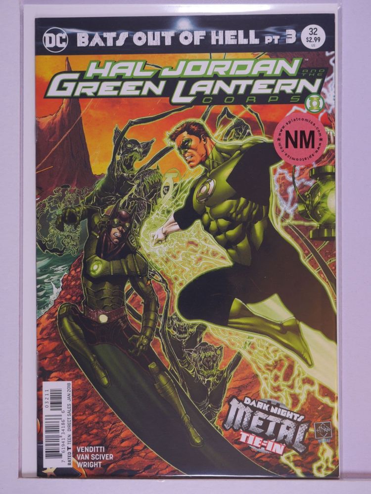 HAL JORDAN AND THE GREEN LANTERN CORPS (2016) Volume 1: # 0032 NM