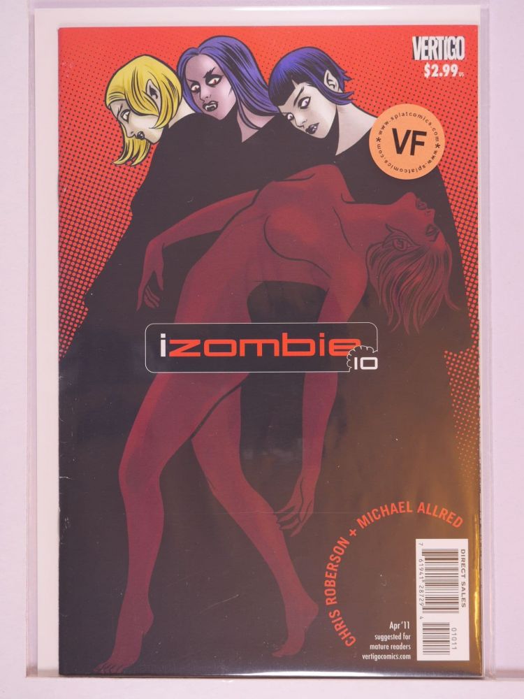 I ZOMBIE (2012) Volume 1: # 0010 VF
