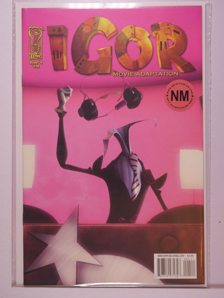 IGOR MOVIE ADAPTATION (2008) Volume 1: # 0004 NM