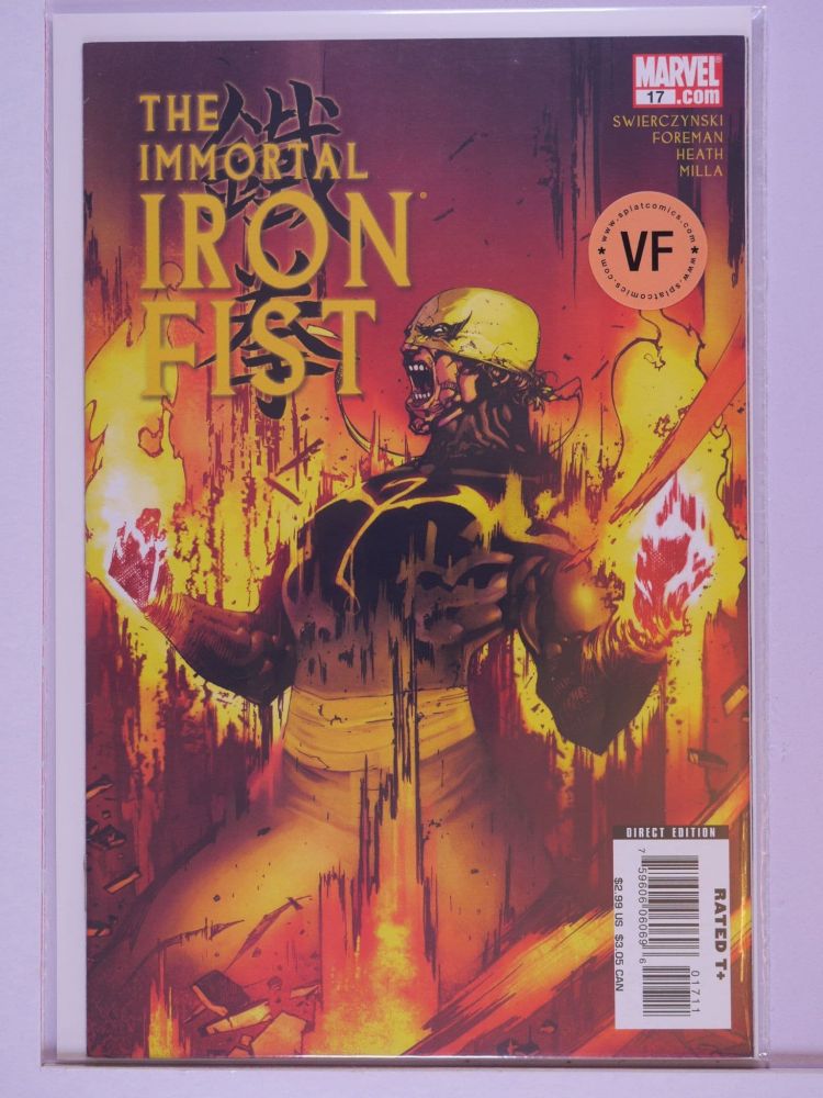 IMMORTAL IRON FIST (2007) Volume 1: # 0017 VF
