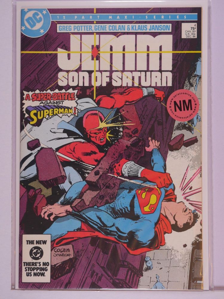 JEMM SON OF SATURN (1984) Volume 1: # 0004 NM