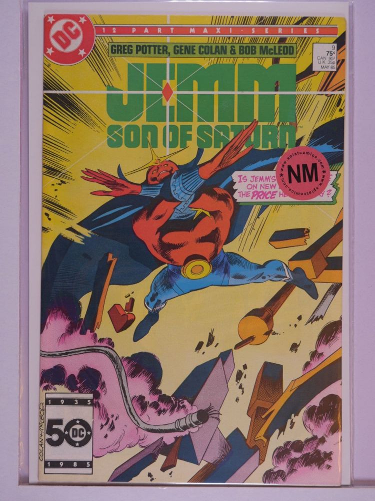 JEMM SON OF SATURN (1984) Volume 1: # 0009 NM