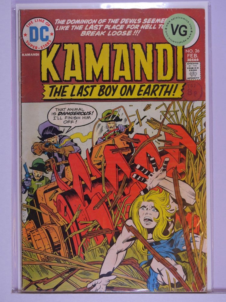 KAMANDI (1972) Volume 1: # 0026 VG