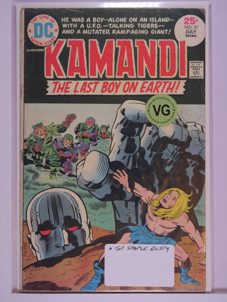 KAMANDI (1972) Volume 1: # 0031 VG