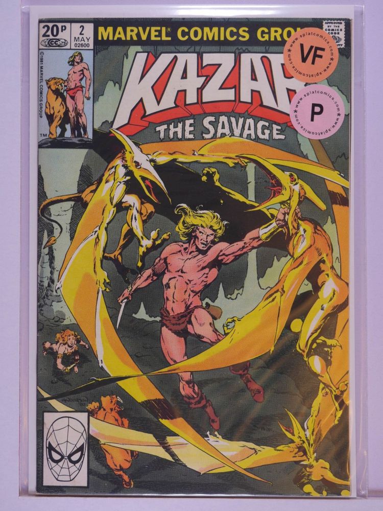 KAZAR THE SAVAGE (1981) Volume 1: # 0002 VF PENCE
