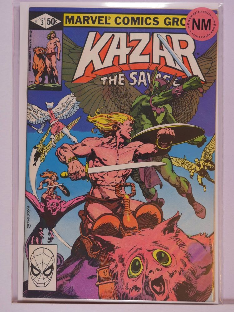 KAZAR THE SAVAGE (1981) Volume 1: # 0003 NM