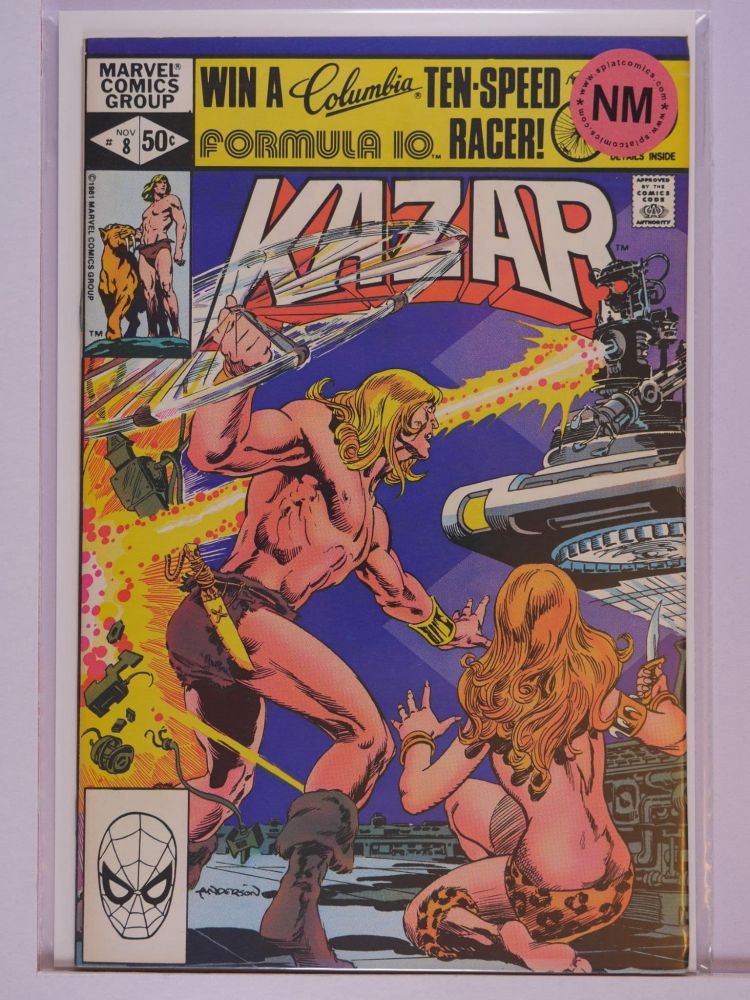 KAZAR THE SAVAGE (1981) Volume 1: # 0008 NM