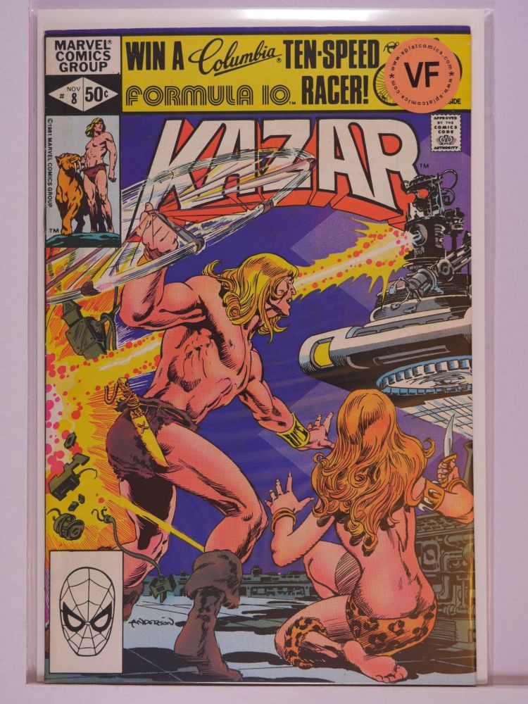 KAZAR THE SAVAGE (1981) Volume 1: # 0008 VF