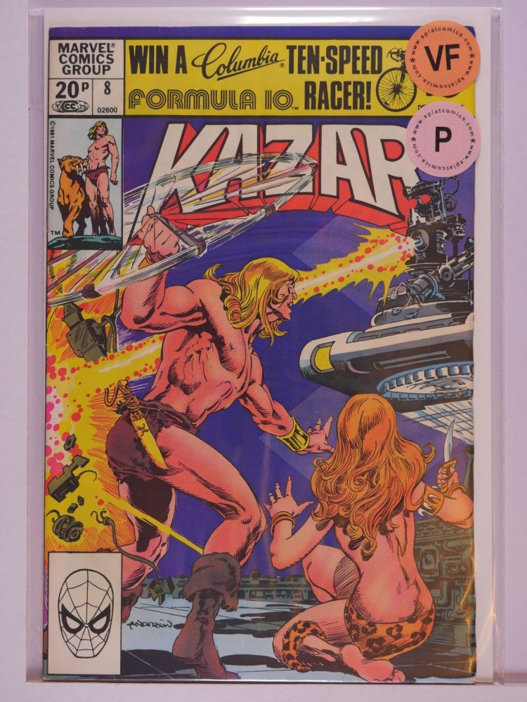 KAZAR THE SAVAGE (1981) Volume 1: # 0008 VF PENCE