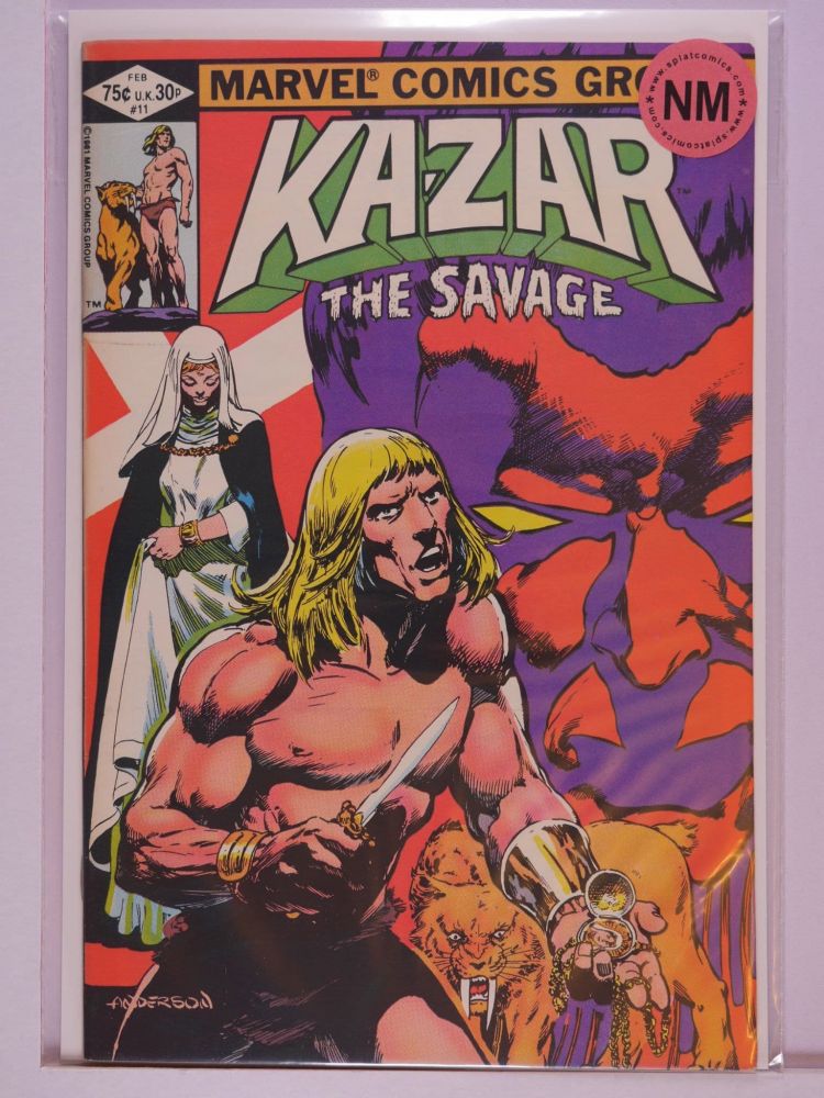 KAZAR THE SAVAGE (1981) Volume 1: # 0011 NM
