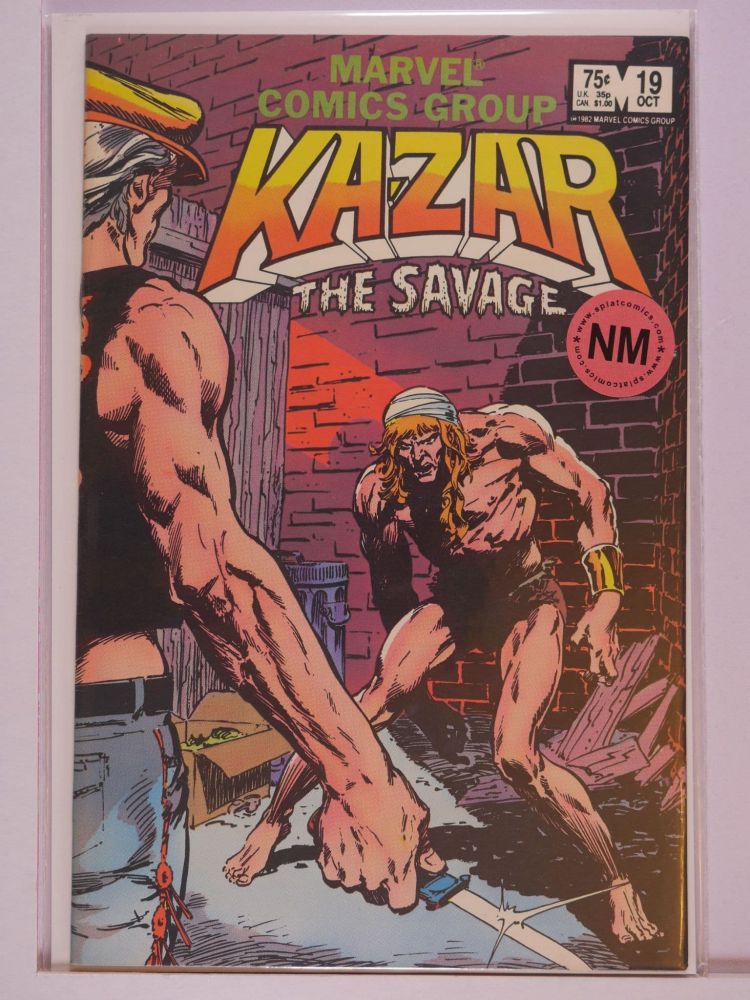 KAZAR THE SAVAGE (1981) Volume 1: # 0019 NM