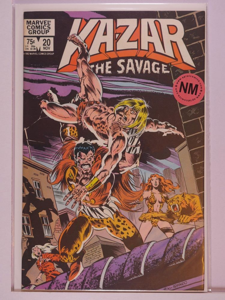 KAZAR THE SAVAGE (1981) Volume 1: # 0020 NM