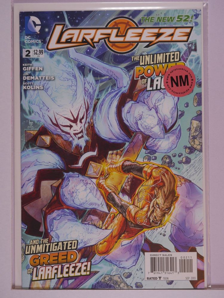 LARFLEEZE NEW 52 (2011) Volume 1: # 0002 NM