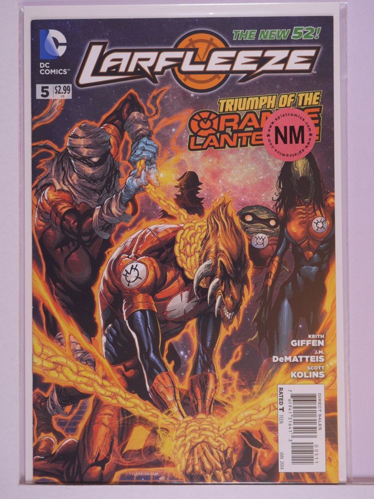 LARFLEEZE NEW 52 (2011) Volume 1: # 0005 NM