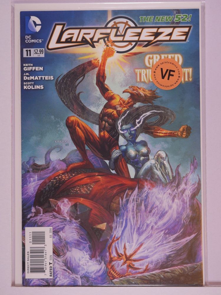 LARFLEEZE NEW 52 (2011) Volume 1: # 0011 VF