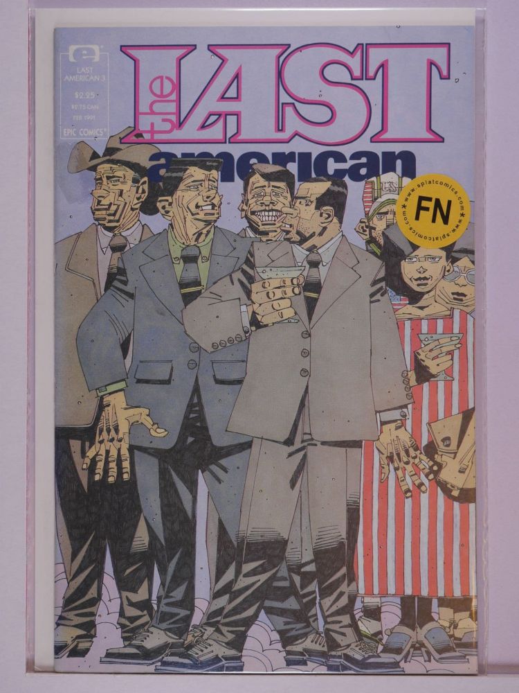 LAST AMERICAN (1990) Volume 1: # 0003 FN