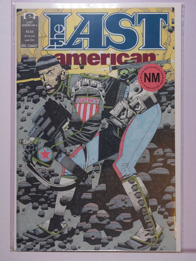 LAST AMERICAN (1990) Volume 1: # 0004 NM