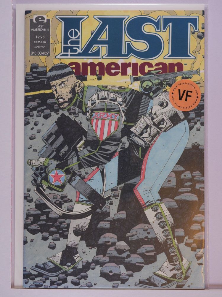 LAST AMERICAN (1990) Volume 1: # 0004 VF