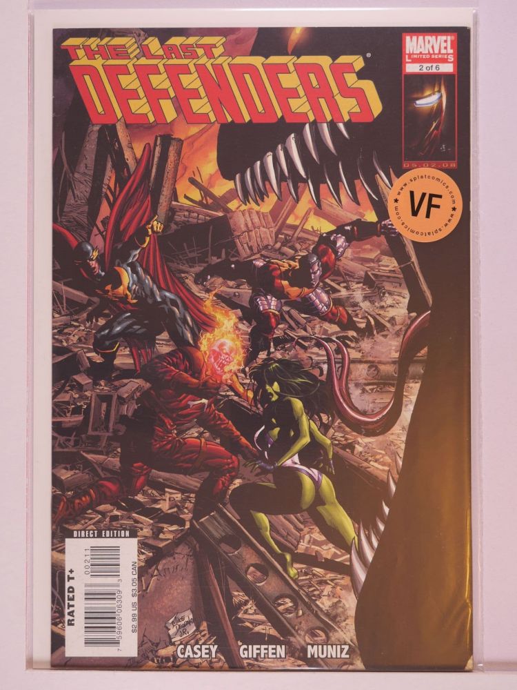 LAST DEFENDERS (2008) Volume 1: # 0002 VF