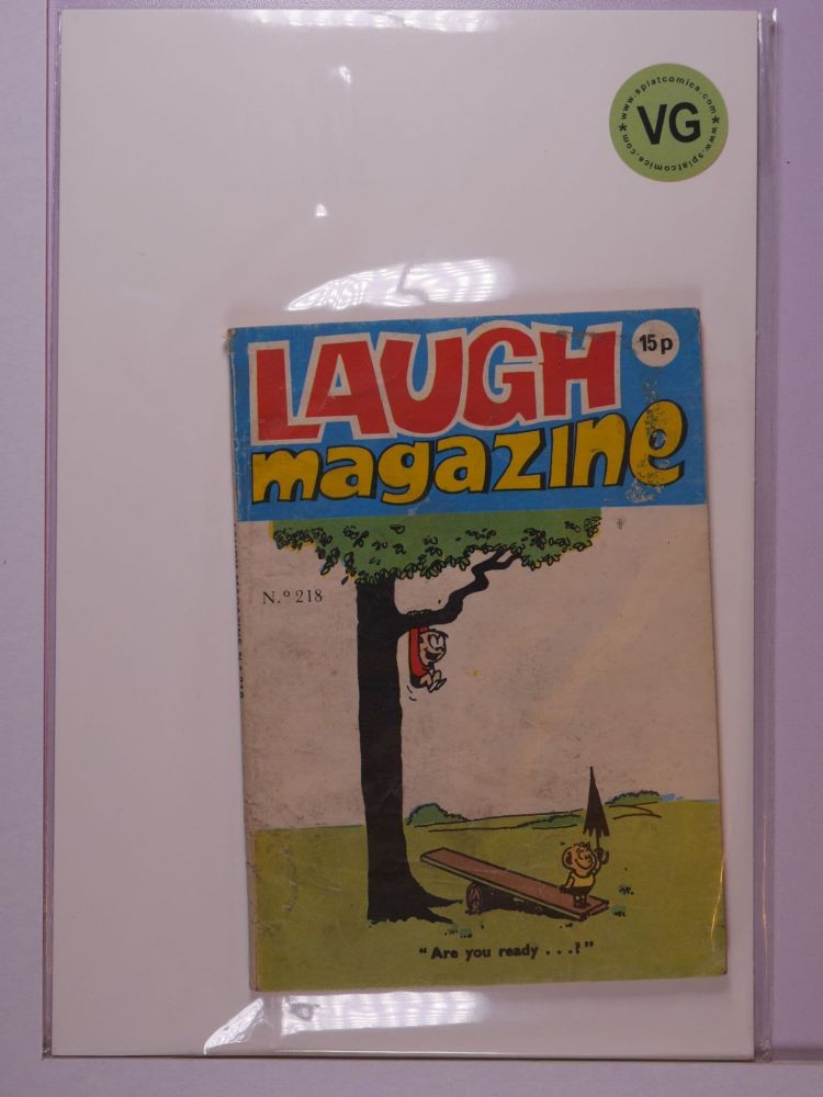 LAUGH (XXXX) Volume 1: # 0218 VG