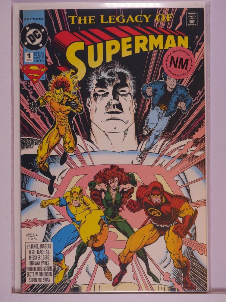 LEGACY OF SUPERMAN (1993) Volume 1: # 0001 NM