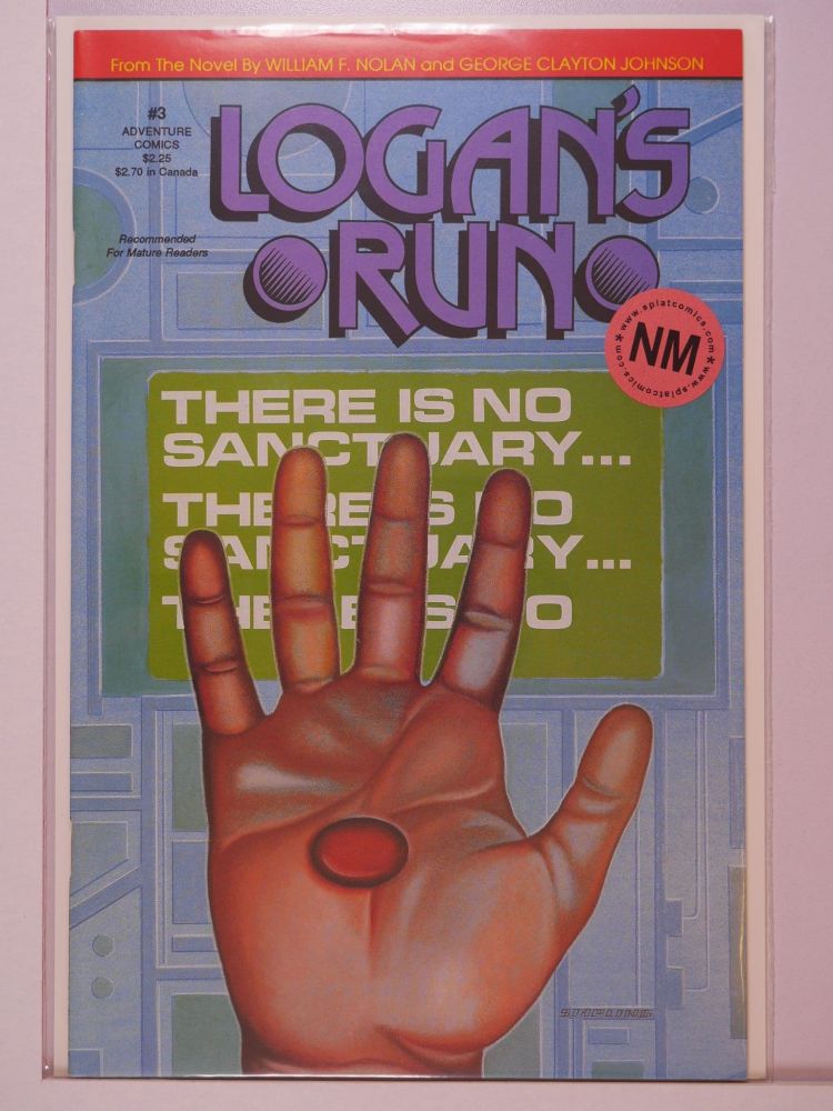 LOGANS RUN (1990) Volume 1: # 0003 NM