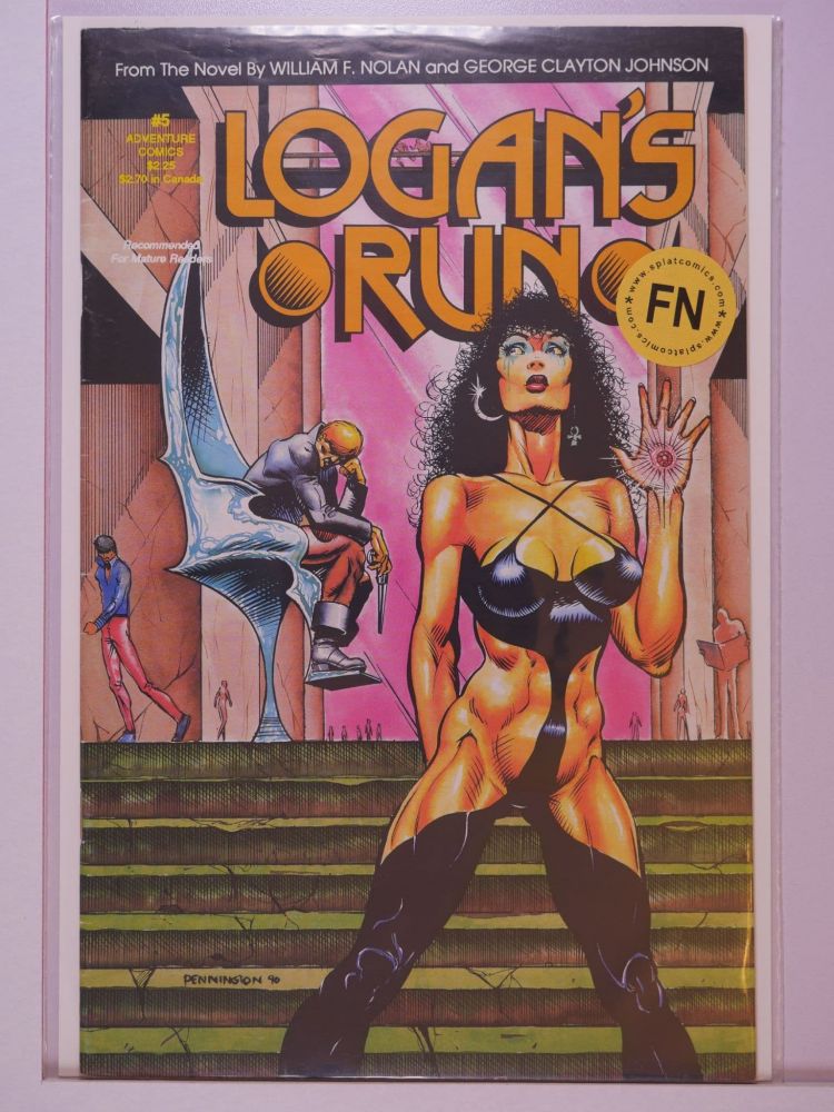 LOGANS RUN (1990) Volume 1: # 0005 FN