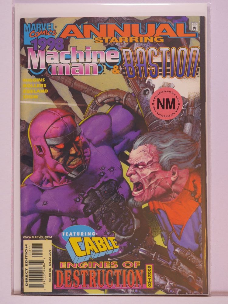 MACHINE MAN AND BASTION ANNUAL (1998) Volume 1: # 1998 NM