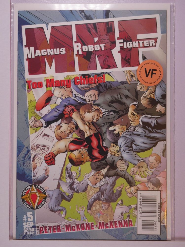 MAGNUS ROBOT FIGHTER (1997) Volume 1: # 0005 VF