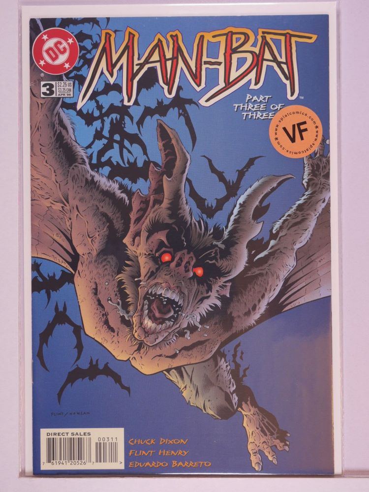 MANBAT (1996) Volume 2: # 0003 VF