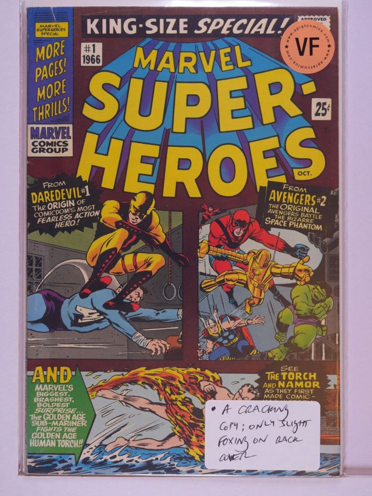 MARVEL SUPER HEROES ANNUAL (1966) Volume 1: # 0001 VF