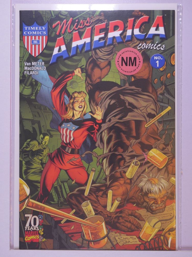 MISS AMERICA COMICS 70TH ANNIVERSARY SPECIAL (2009) Volume 1: # 0001 NM
