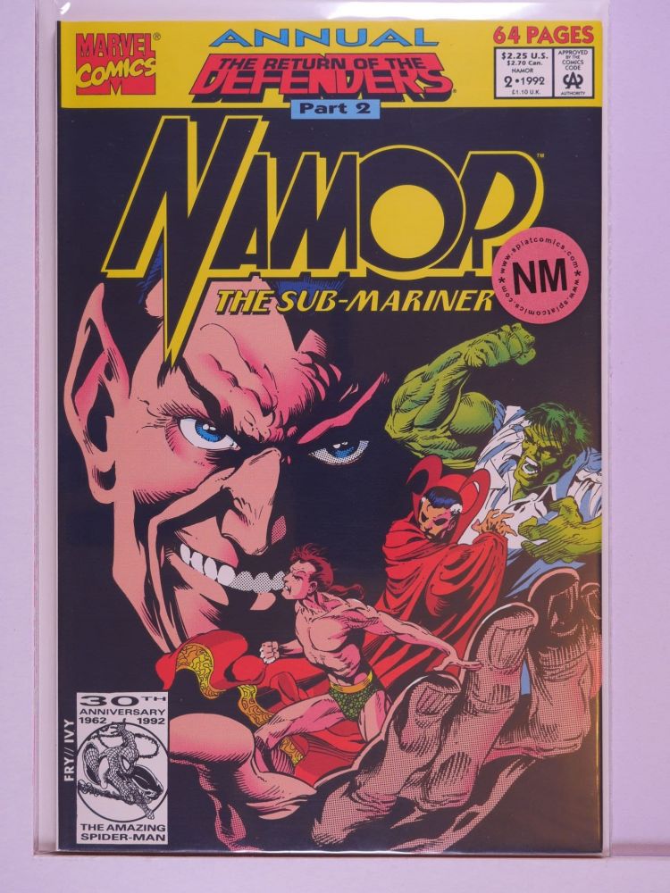 NAMOR THE SUB-MARINER ANNUAL (1991) Volume 1: # 0002 NM