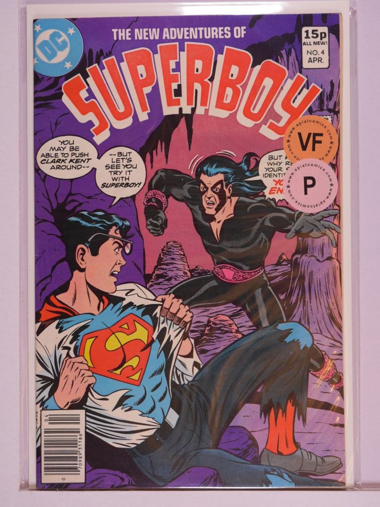NEW ADVENTURES OF SUPERBOY (1980) Volume 1: # 0004 VF PENCE