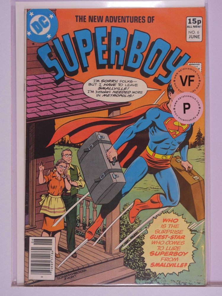 NEW ADVENTURES OF SUPERBOY (1980) Volume 1: # 0006 VF PENCE