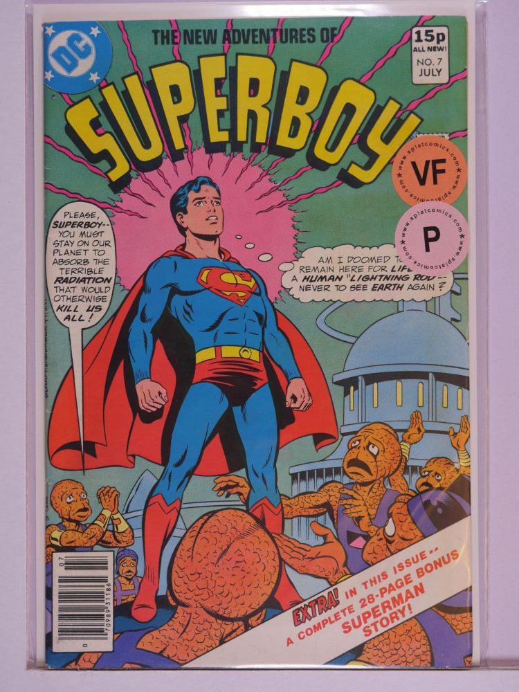 NEW ADVENTURES OF SUPERBOY (1980) Volume 1: # 0007 VF PENCE